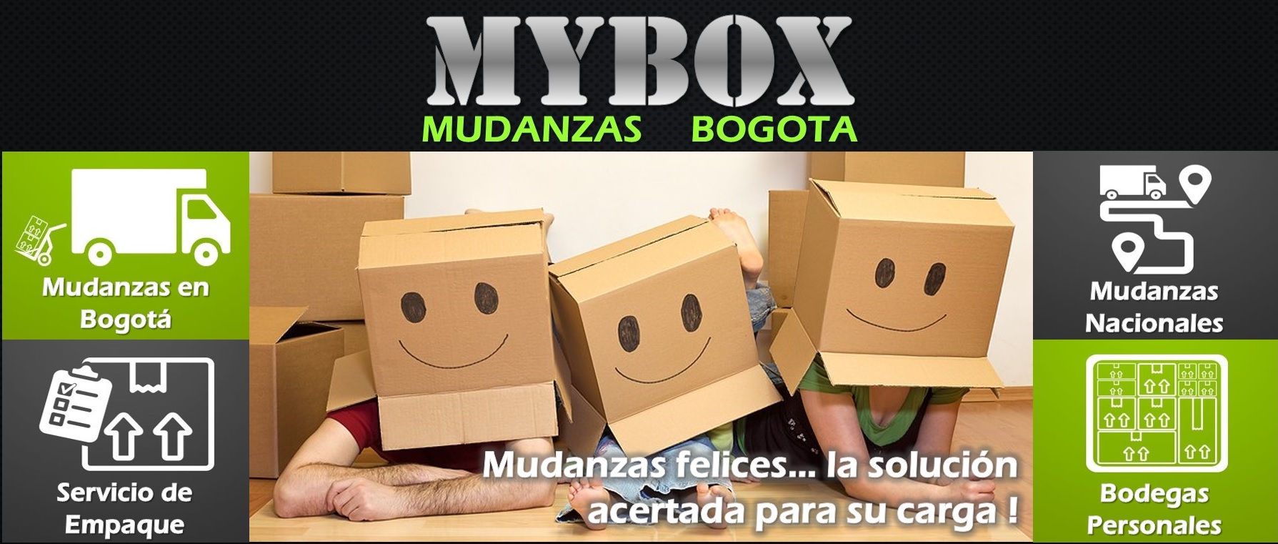 MYBOX la Empresa de Mudanzas mas recomendada en Bogota