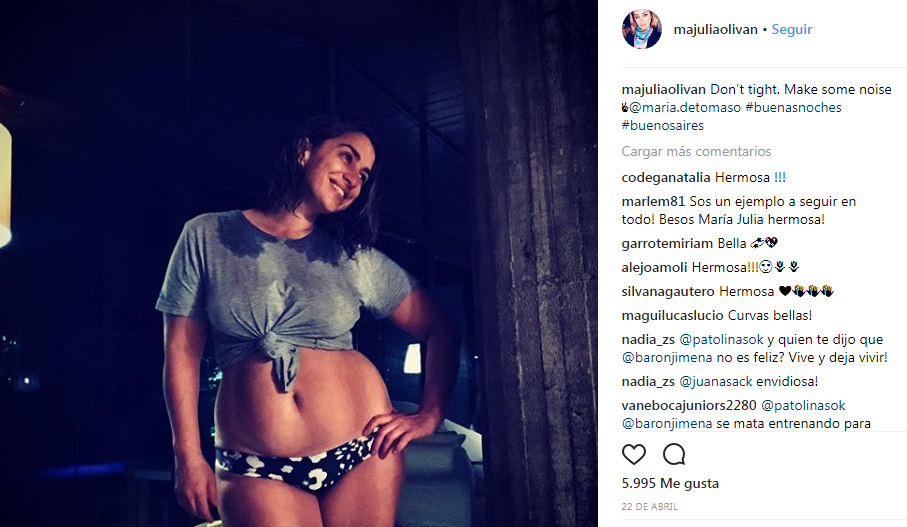 Gracias por mostrarte como una mujer normal: el efecto de la foto de una periodista en Instagram