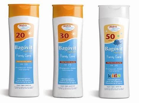 Bagovit Solar Family Care: nuevas formulas para protegernos mejor del sol