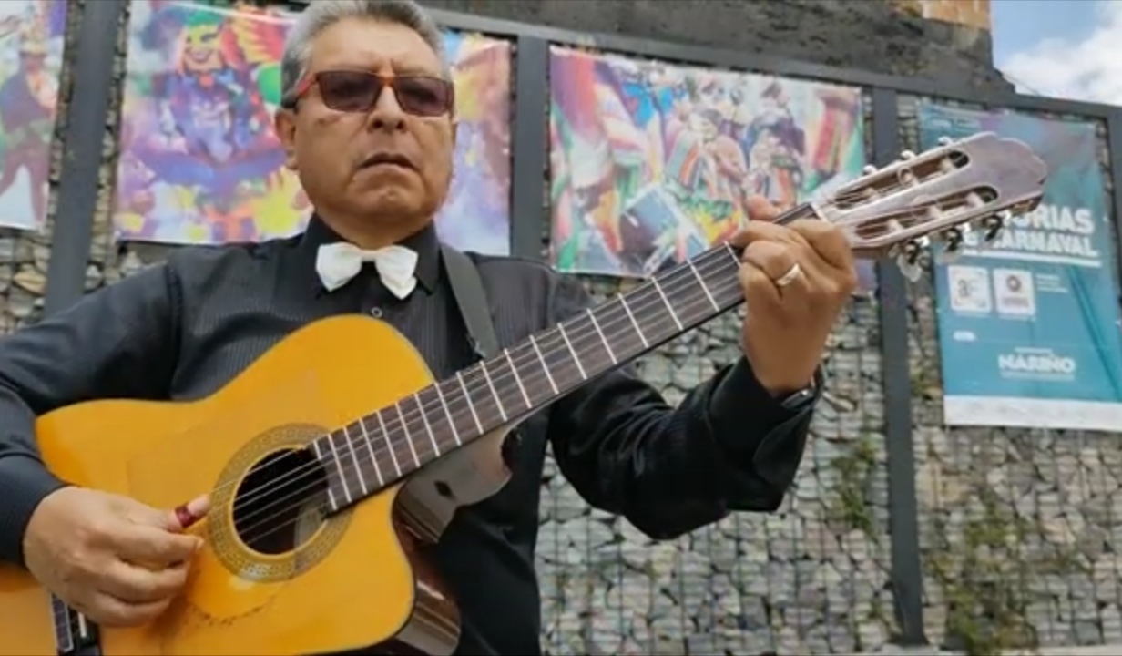 EDGAR VICENTE ROSERO RIASCOS, EDECAN DE LA MÚSICA NARIÑENSE.