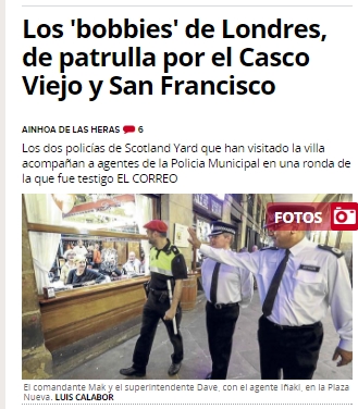 ¿ ALGUIEN SE ACUERDA DE ESTA VISITA DE LA POLICÍA ?