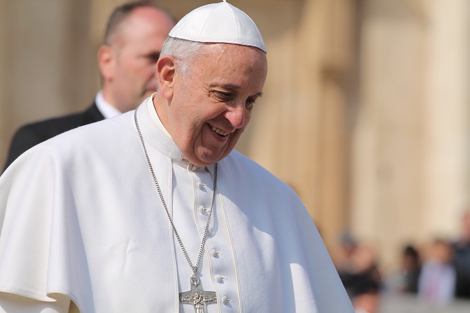 Pope Francis carries his late grandma's words with him every day