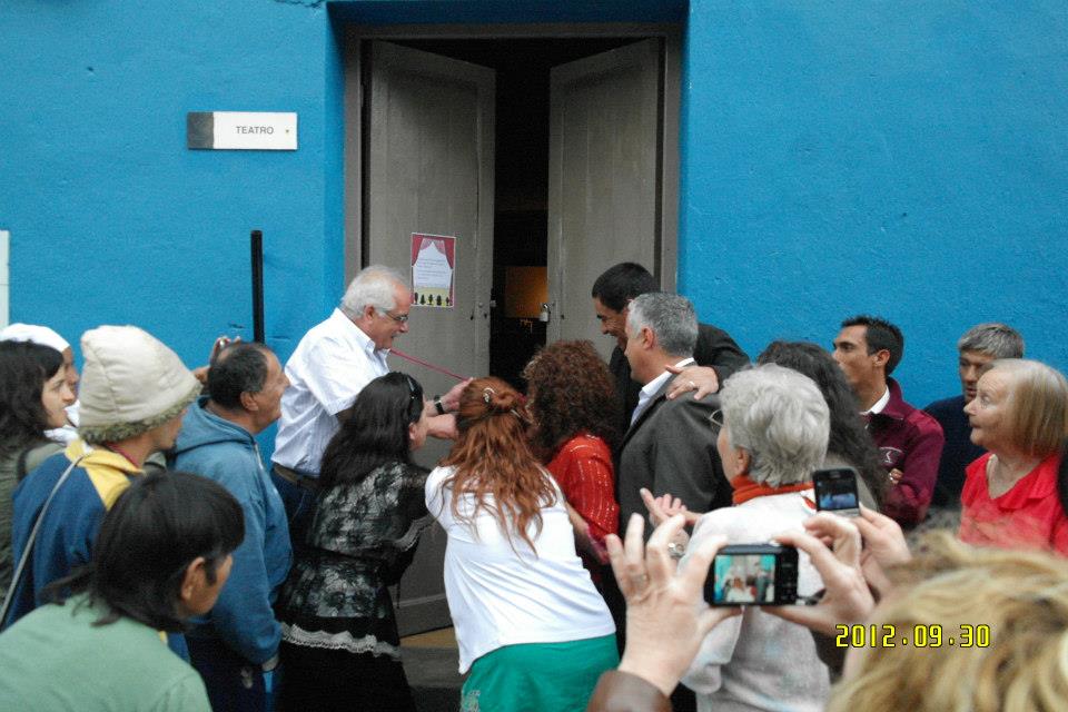 Reapertura de la sala de teatro del Hospital Melchor Romero