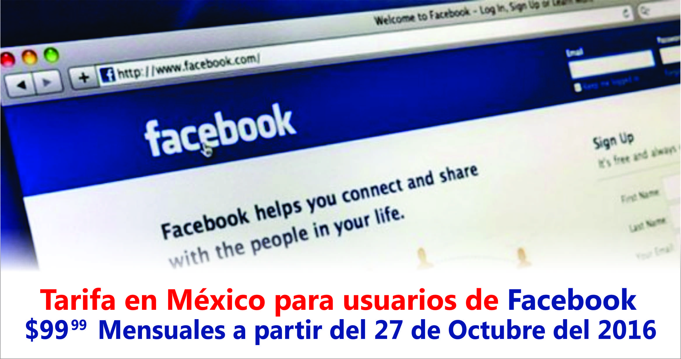 FACEBOOK YA NO SERA GRATIS A PARTIR DE OCTUBRE!!