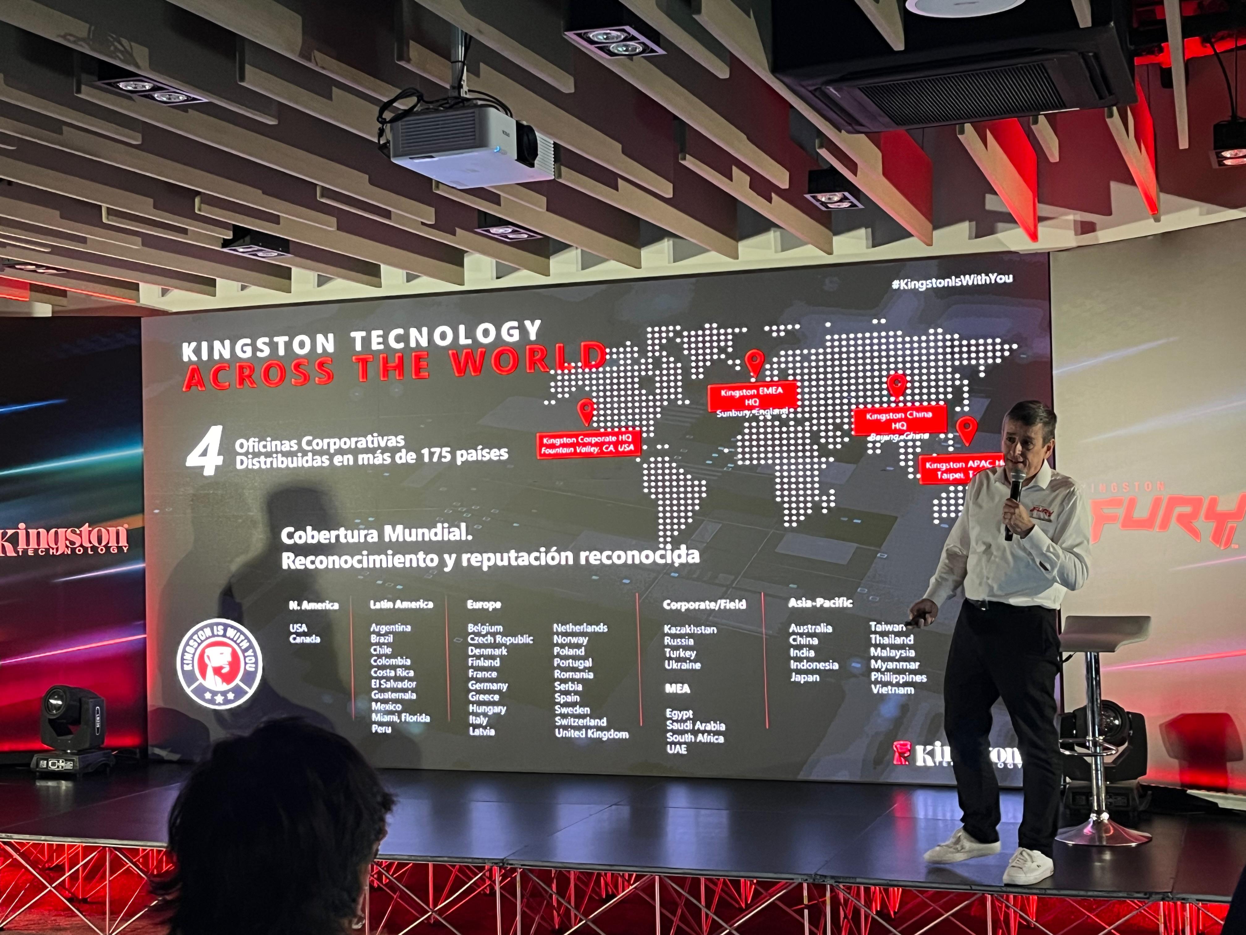 Kingston Technolgy se fortalece en Colombia con innovación y compromiso