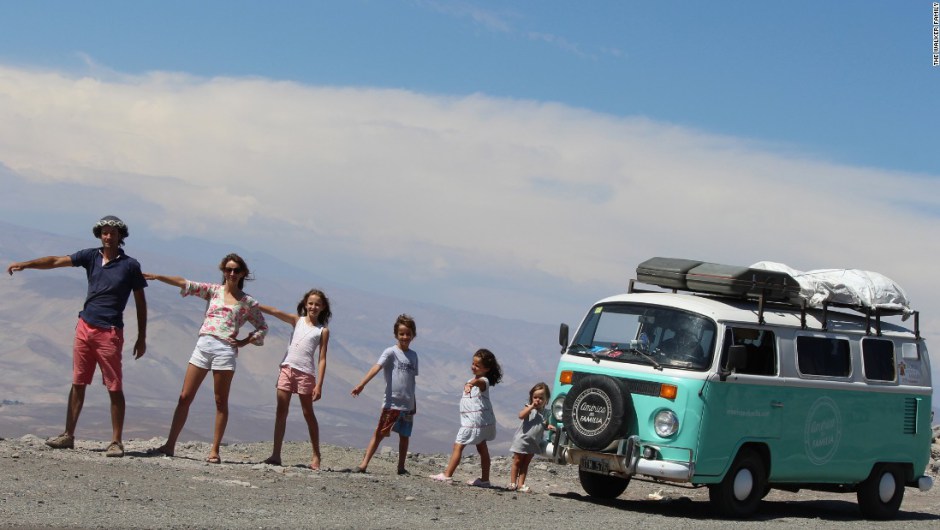 La familia que viajó 20.000 km para ver al Papa