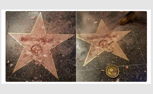 Destruyen estrella de Donald Trump en Hollywood