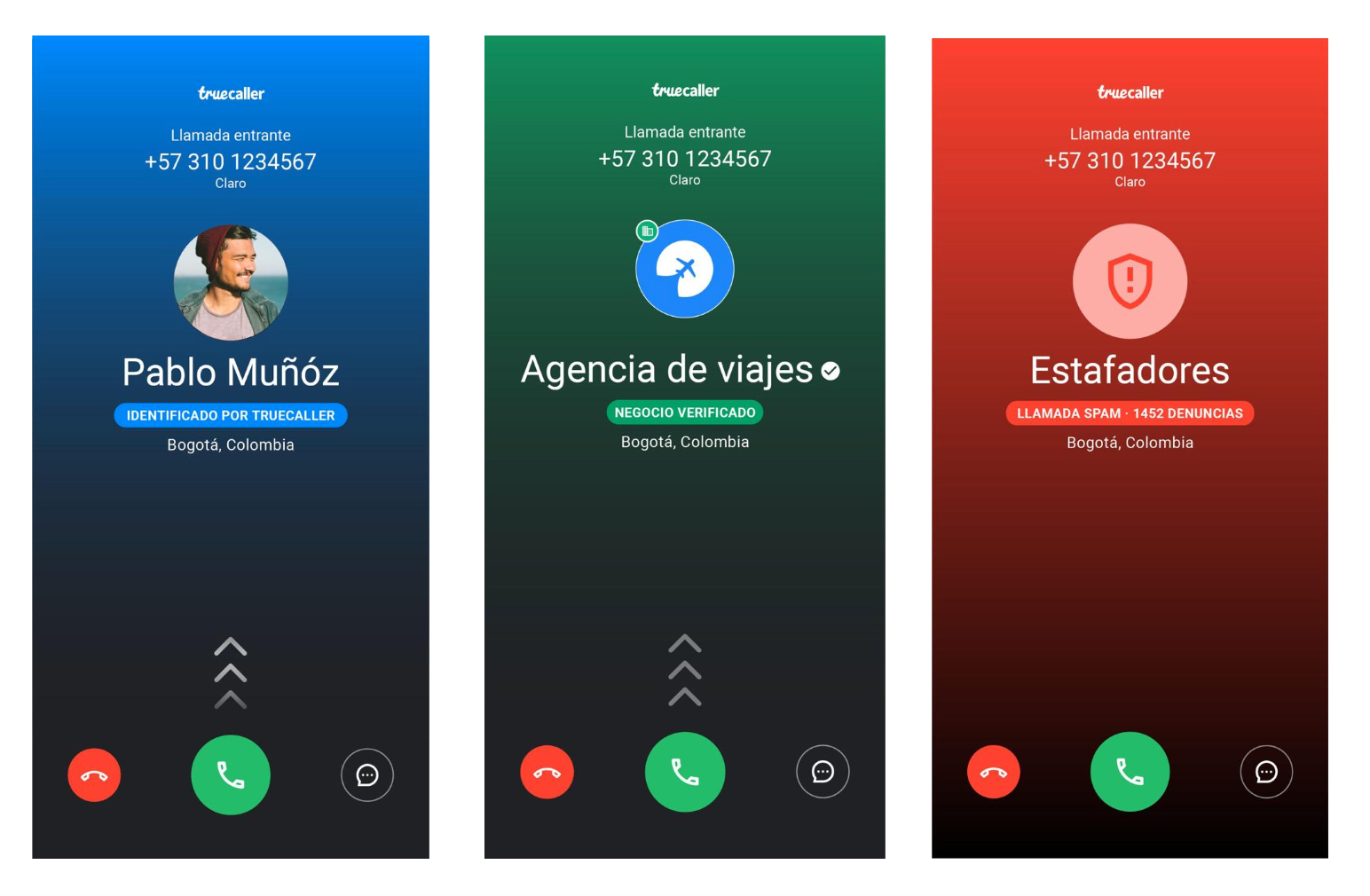 Truecaller es una aplicación confiable y protege a sus usuarios