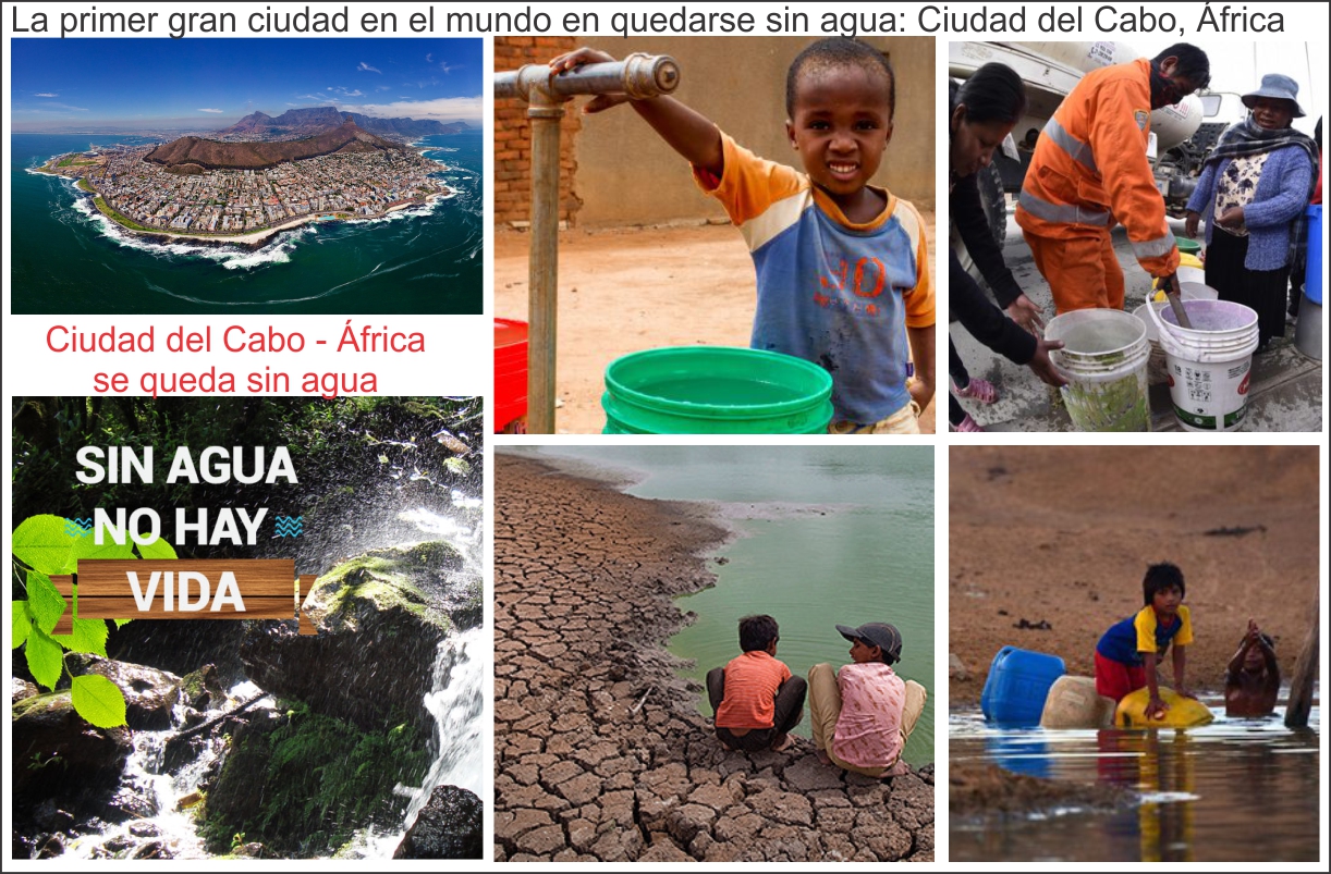 La primera gran ciudad del mundo en quedarse sin agua  Conocida por ser un famoso destino turístico,