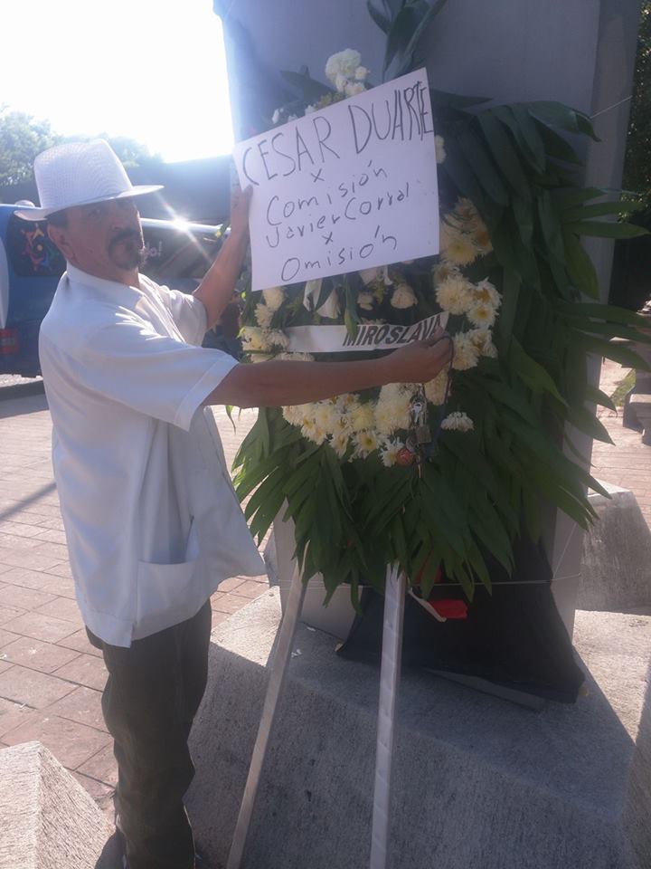 UNA PROTESTA DE PERIODISTAS "SIN" PERIODISTAS EN NL.