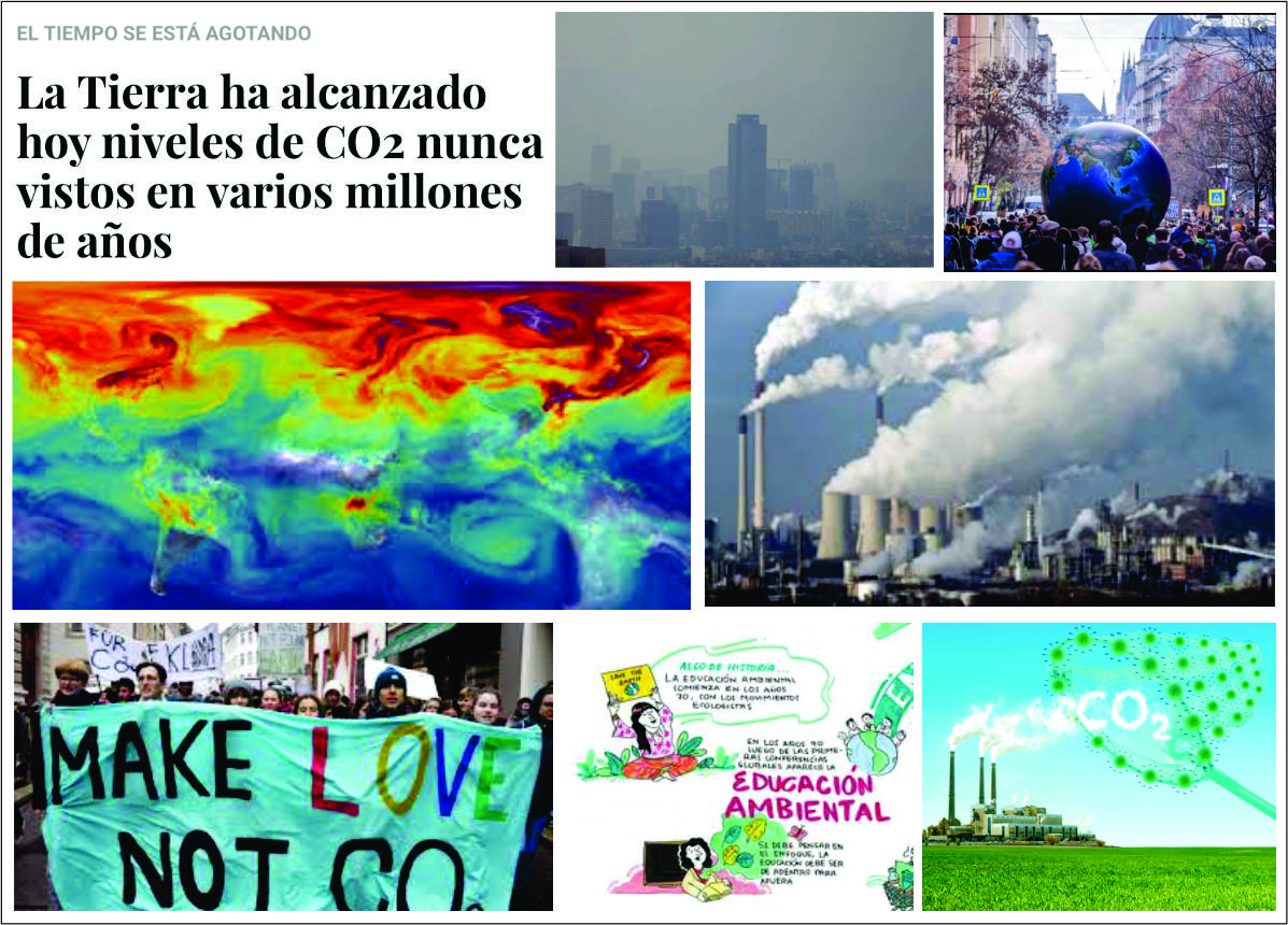  La Tierra ha alcanzado hoy niveles de CO2 nunca vistos en varios millones de años