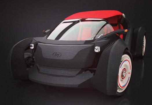 Strati, el primer coche impreso en 3D