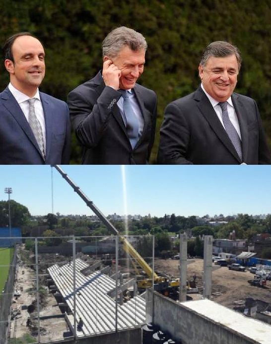 Macri eligió la construcción de la nueva tribuna de Belgrano ...