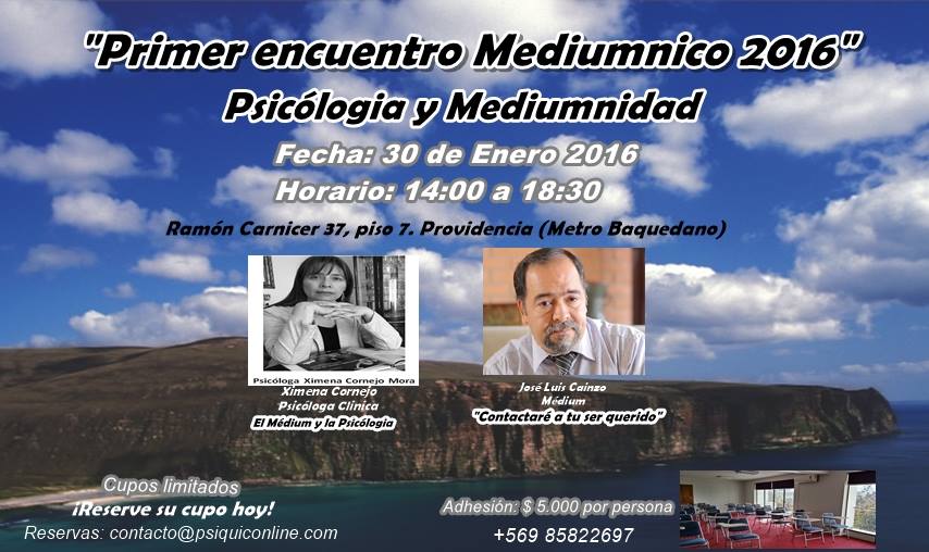 Primer encuentro Médiumnico 2016