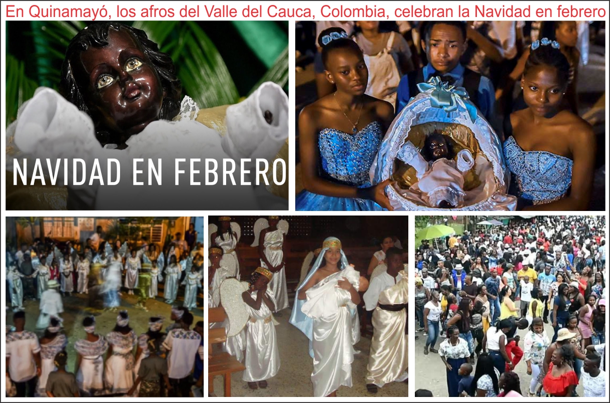  En Quinamayó, los afros del Valle del Cauca, Colombia, celebran la Navidad en febrero