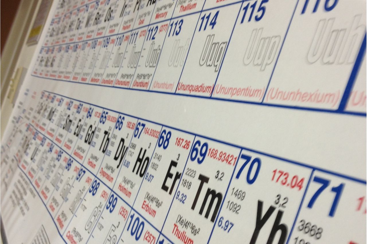 Periodic table's seventh row finally filled as four new elements are added