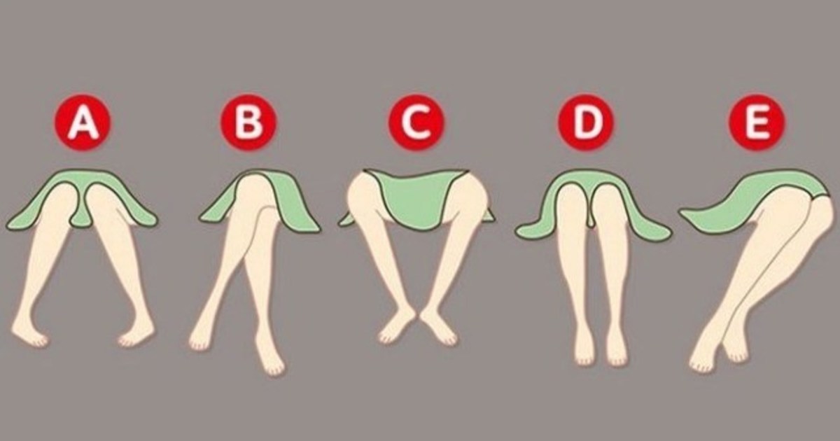 What the way you sit reveals about your personality