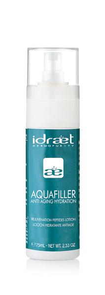 Idraet presenta Aquafiller Lotion una novedosa Bruma Hidratante Antiage