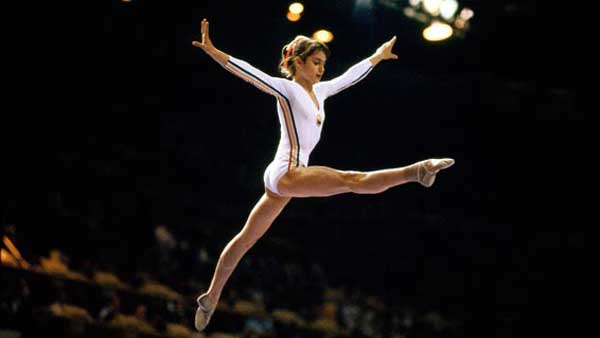 Nadia Comaneci, a los 50 años.