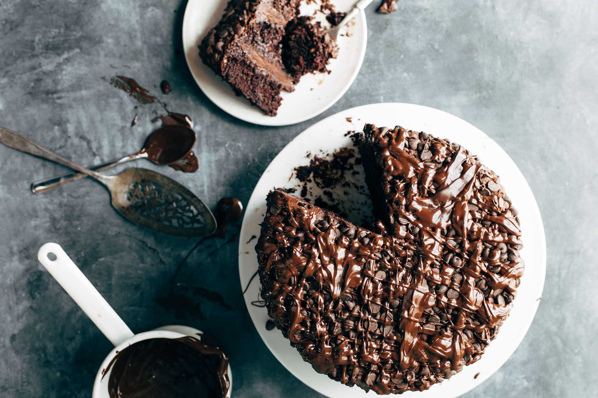 Blackout chocolate cake