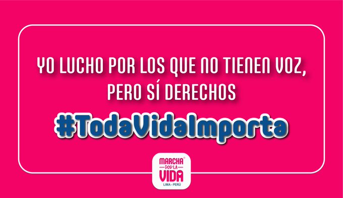 #TodaVidaImporta 