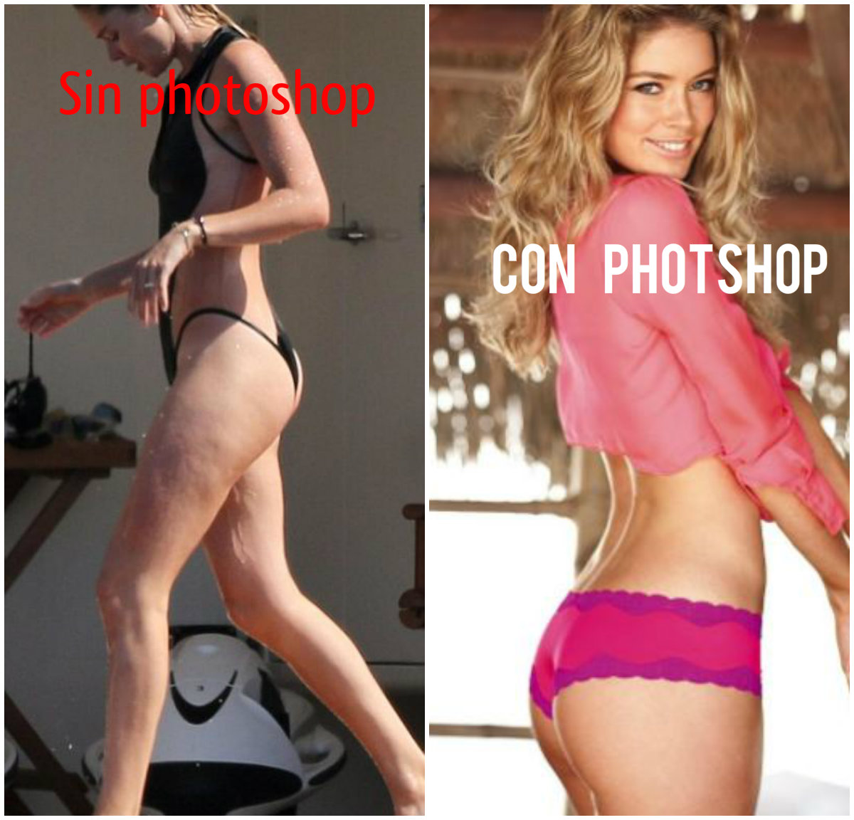 Así luce modelo de Victoria's Secret en realidad