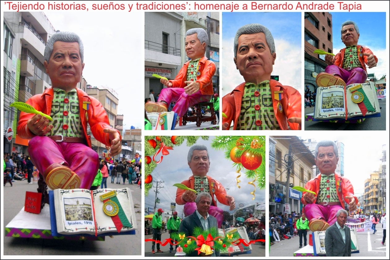     Tejiendo historias, sueños y tradiciones   , homenaje a Bernardo Andrade Tapia